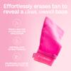 Bali Body Pink Exfoliating Mitt | Self Tan Remover for Fake Tan | Reusable Double-Sided Tanning Eraser | Gentle Exfoliator to Remove Self Tanner, Sunless Tanner & Tanning Lotion view 3