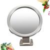 SKISUNO Fogless Shower Mirror Hook Suction Cup Shaving Holder for Bathroom Decor view 2