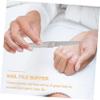 BIUDECO 6pcs Foldable Nail File Professional Stainless Steel Nail Clippers for Manicure Pedicure Compact Design for Home Travel Use view 4