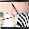 Happyyami 100pcs Double-ended Cotton Swabs for Ear Cleaning Multi-function Cotton Sticks Spiral Safe for Boys and Girls and Adults Ear Cleaning Spoon Comfortable Picking view 3
