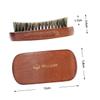 BIUDECO Beard Brush for Men Beech Wood Beard Cleaning Brush Accessory Sturdy Impact-resistant view 2