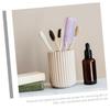 VICASKY 6pcs Ergonomic Long Handle Nail Brush Nail Cleaning Brush Acrylic Polish Foot Tools Supplies Random Color view 3