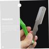 FOYTOKI Beard Men Manual Holder Barber Straight Shaver Men Stainless Steel Shaver Holder Daily Use view 3