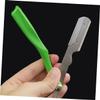 FOYTOKI Beard Men Manual Holder Barber Straight Shaver Men Stainless Steel Shaver Holder Daily Use view 4