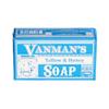 VanMan Beef Tallow and Honey Bar Soap  Pure Grass-Fed Beef Tallow for Skin with Raw Honey & Distilled Water, Unscented Soap, Hydrating & Nourishing, Clean Ingredients, 3.8oz - 1 Pack view 1