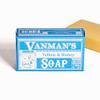 VanMan Beef Tallow and Honey Bar Soap  Pure Grass-Fed Beef Tallow for Skin with Raw Honey & Distilled Water, Unscented Soap, Hydrating & Nourishing, Clean Ingredients, 3.8oz - 1 Pack view 2