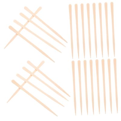 LIFKOME 100pcs Facial Hair Remover Wax Sticks Hard Wax Applicator Kit Body Hair Waxing Applicators for Women Men
