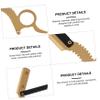 FOYTOKI 2pcs Men Barber Straight Razor Manual Finger Razor Without Cutting Tool for Beard Shaving view 4
