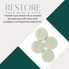 Eucalyptus Shower Steamers Aromatherapy | Organic Shower Bombs with Essential Oils | Self Care Christmas Birthday & Spa Gifts for Women & Men | Stocking Stuffers | 4 Pack view 2