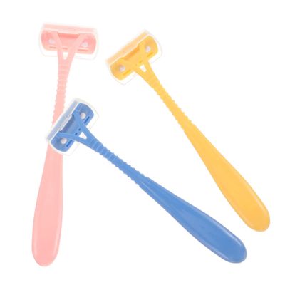SOESFOUFU 3pcs Women's Depilator Body Hair Shaver for Legs Armpits Skin Protection Manual Trimmer