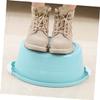 VICASKY 2pcs Fashion Bucket Washbasins Large Plastic Basin for Foot Wash Bathroom view 3