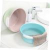 VICASKY 2pcs Fashion Bucket Washbasins Large Plastic Basin for Foot Wash Bathroom view 4