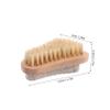 BIUDECO 2pcs Handle Pumice Stone Foot Scrubber Brush for Wet and Dry Exfoliation Dead Skin Removal and Foot Care Comfortable Grip Portable Design view 2