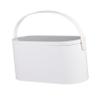 PartyKindom Portable Makeup Organizer Box with Led Mirror Lightweight Cosmetic Carrying Case for Travel Outdoor Activities and Business Trips for Jewelry and Grooming Tools Storage view 1