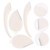 minkissy 4pcs Facial Razor for Women Eyebrow Shaver Compact Beauty Tools Facial Hair Removal Eyebrow Shavers view 3