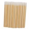 FOYTOKI 100pcs Lipstick Brush Applicator Disposable Lip Brush Lipstick Applicator Sticks Portable Makeup Tools for Women Girls view 1