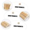 FOYTOKI 100pcs Lipstick Brush Applicator Disposable Lip Brush Lipstick Applicator Sticks Portable Makeup Tools for Women Girls view 4