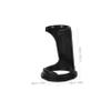 BIUDECO Beard Razor Holder Stand Shaving Brush Organizer Sturdy Base Easy to Carry Fits Manual Razors view 2