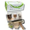 MOOM Organic Waxing Kit Gift Box for Women  Sugar Wax Hair Removal for Face, Bikini & Underarms  Travel Wax, Foot Spa Cream & Tools  Ideal for traveling & gifting view 1
