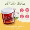 MOOM Organic Waxing Kit Gift Box for Women  Sugar Wax Hair Removal for Face, Bikini & Underarms  Travel Wax, Foot Spa Cream & Tools  Ideal for traveling & gifting view 4