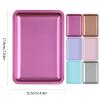 Practical Stainless Steel Manicure Equipment Tray Tray False Nails Dish Tools Storage for Nails Accessories view 3