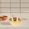 HAPINARY 2pcs Stainless Steel Shaving Foam Bowl Ergonomic Handle Delicate Small Bowl for Wet Shaving view 3