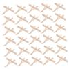 Ipetboom 150pcs Wooden Wax Sticks for Hair Removal and Applicators for Facial Body and Bikini Areas for Lotion Application Versatile Hair Removal Strips view 1