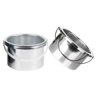 Gogogmee Wax Warmer Liner Waxing Machine Accessory Metal Dish Wax Melting Machine Pot Easy Clean