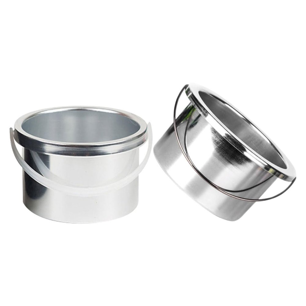 Gogogmee Wax Warmer Liner Waxing Machine Accessory Metal Dish Wax Melting Machine Pot Easy Clean
