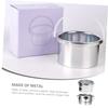 Gogogmee Wax Warmer Liner Waxing Machine Accessory Metal Dish Wax Melting Machine Pot Easy Clean view 4
