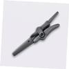 FOYTOKI Nose Hair Scissors and Eyebrow Trimmer Facial Grooming Scissors for Precise Beard and Hair Trimming Compact and Convenient Beauty Tool for Men view 2