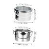 BIUDECO Silicone Metal Wax Warmer Pot Replacement for Wax Melting Machine Easy to Clean Maintain view 2