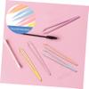 Angoily 100pcs Professional Eyebrow Tweezers Set Crafting Tweezers for Eyebrow Shaping Lash Application view 3
