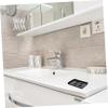 LOORGVEL 4pcs Eyelash Storage Box Compact Fake Eyelash Holder for Easy Organization and Display for Keeping Lashes Clean and Maintained for Occasions White Black view 4