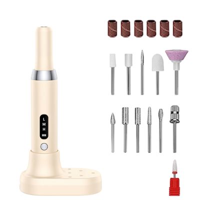 15000RPM Drill Set Electric Files Electric Drill Machine With Drill Bits For Manicures Salon Use
