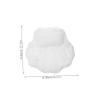 BCOATH Bathtub Pillow Cups Soft Spa Neck Support for Relaxing Baths Machine Washable Water-Resistant Headrest for Comfort and Relaxation view 2