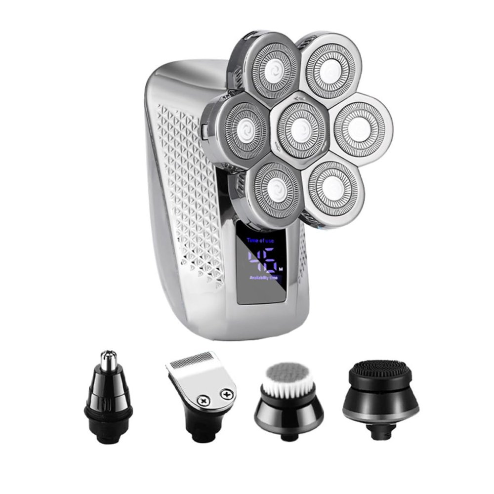 Mikinona 1set USB Rechargeable Electric for Men Compact and Easy to Clean Shaving Tool for Home and Travel Use