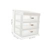 ABOOFAN Storage Box Drawer Design Transparent Desktop Organizer for Office and Home Use for Makeup Stationery and Sundries Storage Space-saving Compartment Case view 3