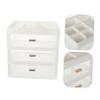 ABOOFAN Storage Box Drawer Design Transparent Desktop Organizer for Office and Home Use for Makeup Stationery and Sundries Storage Space-saving Compartment Case view 4