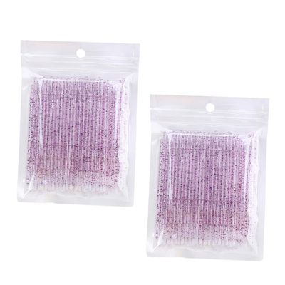 VINTORKY 200pcs Eyelash Cleaning Stick for Lash Extension Grafting Tools Lash Cleansing Brush