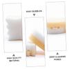 FOYTOKI 3pcs Bath Sponge Exfoliating Cartoon Sponge for Gentle Skin Cleaning Fun Bath Accessories for Newborns for Daily Use and Showers view 2