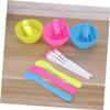 ELAYARD 3set Facial Mask Bowl Brush in Reusable Skincare Tools Spoon for Women view 3
