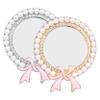 VINTORKY 2pcs Portable Makeup Mirror Small Vanity Mirror Mini Cosmetics Pocket Purse DIY Phone Case Accessories view 1