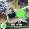 FRCOLOR 100pcs Essential Oil Diffuser Pads Round Cotton Refill Pads for Necklace Pendants Replaceable for and Scented Oils view 3