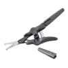 Healeved Nose Hair Trimmer Scissor and Eyebrow Grooming Scissors and Facial Grooming Tool for Precise Trimming of Hair Eyebrows and view 1