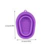 FRCOLOR 3pcs Silicone Brush Cleaning Mat Makeup Brush Cleaning Mat Cleaner Pad for Home Beauty Salon Use view 2