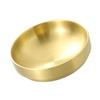 FOYTOKI 1pc Stainless Steel Shaving Bubble Bowl for Men Foaming Shaving Soap Container for Home and Barber Use Smooth Edges Design view 1