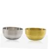 FOYTOKI 1pc Stainless Steel Shaving Bubble Bowl for Men Foaming Shaving Soap Container for Home and Barber Use Smooth Edges Design view 3