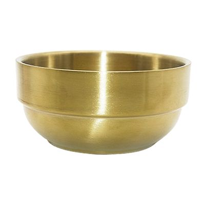 OFFIGAM Men's Facial Scrub Bubbling Bowl Stainless Steel Shaving Vessel for Purpose Face Wash Safe Material for Shaving