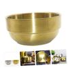 OFFIGAM Men's Facial Scrub Bubbling Bowl Stainless Steel Shaving Vessel for Purpose Face Wash Safe Material for Shaving view 2